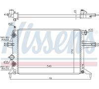 Radiatore, Raffreddamento motore per OPEL VAUXHALL ASTRA ASTRA G CLASSIC ASTRAVA
