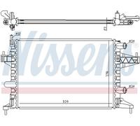 Radiatore, Raffreddamento motore per OPEL VAUXHALL COMBO COMBO TOUR CORSA CORSAV
