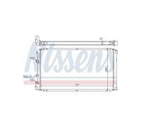 Radiatore Raffreddamento Motore per Renault Opel Nissan Opel