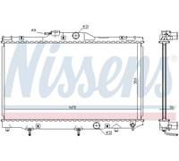 NISSENS 646281 Radiatore motore