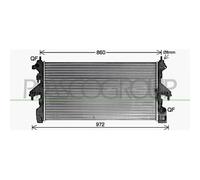 PRASCO CI956R003 Radiatore motore