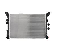 Thermotec Radiatore raffreddamento motore D7M011TT, alette saldate per Mercedes-Benz
