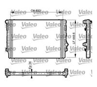 Radiatore, raffreddamento motore VALEO 735548