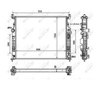 Radiatore Raffreddamento Per Mercedes M-Class GL-Class W164 X164 R230 W251 V251