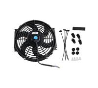 Radiatore Raffreddamento Ventola Di Raffreddamento Del Radiatore Motore Auto Aria Condizionata Riparazione Curva Accessori Universali Parte(10inch 12V80W)