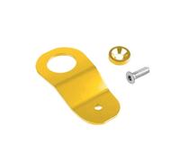 Radiatore Raffreddato Adatto Per Honda Civic Ek Supporto Per Radiatore A Temperatura Resistente Al Calore Un Set Fibbia Per Serbatoio Dell'acqua Con Staffa Per Per Auto Kit Radiatore Olio Moto(Gold)