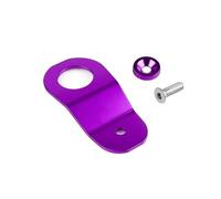 Radiatore Raffreddato Adatto Per Honda Civic Ek Supporto Per Radiatore A Temperatura Resistente Al Calore Un Set Fibbia Per Serbatoio Dell'acqua Con Staffa Per Per Auto Kit Radiatore Olio Moto(PURPLE)