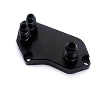 Radiatore Rafredamento Motore Adattatore Per Filtro Dell'olio E Radiatore Dell'olio In Lega Di Alluminio Adatto Per BMW F30 N20 Con Raccordi AN10, Adattatore Per Olio Nero