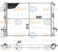 Radiatore Renault Espace 2.0 dCi da 2006 in poi Originale