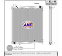 Radiatore RENAULT TRUCKS MASCOTT 120.65 (A00500007) 85kw 04-10
