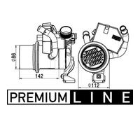MAHLE ORIGINAL CE 5 000P Radiatore EGR