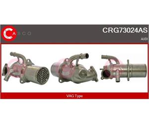 RADIATORE RICIRCOLO GAS SCARICO CASCO CRG73024AS 04L131512A PER AUDI Q5 A4 B9 A5