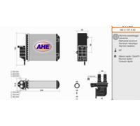 RADIATORE RISCALDAMENTO PIAGGIO PORTER PIANALE PIATTO/TELAIO 1.3 16V