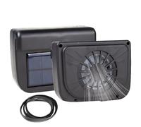 Radiatore solare - Ventilatore per finestrini 'auto, ventola di raffreddamento solare | Struttura robusta server per finestre del veicolo ecologico e dimensioni approssimative di 4,33 x 5,91