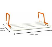 Radiatore Stendibiancheria Interno Compatto Sopra Vestiti Dryer Croce Pieghevole