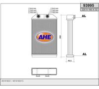 Radiatore stufa AUDI A6 4B2,C5 2.7 T 169kw 99-05