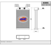Radiatore stufa AUDI A6 4B2,C5 3.7 quattro 191kw 99-05