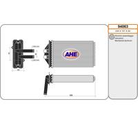 Radiatore stufa PORSCHE 911 997 3.8 Carrera 4S 280kw 05-08