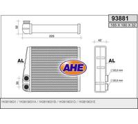 Radiatore stufa SKODA YETI 5L 1.4 TSI 90kw 10-15