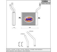 Radiatore stufa VOLVO C30 533 Electric 89kw 10-12