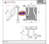 Radiatore stufa VW TOUAREG 7LA,7L6,7L7 2.5 R5 TDI 128kw 03-10