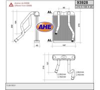 Radiatore stufa VW TOUAREG 7LA,7L6,7L7 3.0 TDI 155kw 06-10