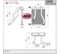 Radiatore stufa VW TOUAREG 7LA,7L6,7L7 3.6 V6 FSI 206kw 05-10