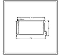 Radiatore Suzuki Ignis-(Anno 2004-2008)