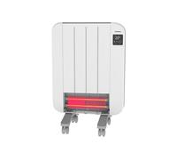 Radiatore TAURUS NEPAL 1000 elettrico con 4 elementi in alluminio, 4 livelli di calore, Funzione Antigelo integrata, Bianco, grigio