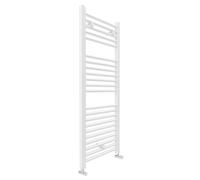 LAZZARINI - Termoarredo Scaldasalviette Bianco 1110 H X 450 L Piano 22 Tubi Acciaio Orizzontali ''sanremo''