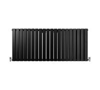 Radiatore Termosifone Termoarredo Design Piatto Pannello Elementi Nero opaco