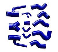 radiatore tubo dell'acqua Compatibile Con S4 RS4 Per A6 B5 C5 2.7L Per Bi-Turbo 1997 1998 1999 2000 2001 Kit Tubo Flessibile Boost In Silicone Kit Tubo Radiatore Tubo Acqua Refrigerante(Blue)