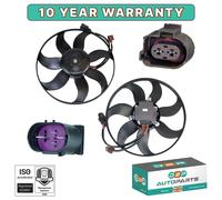 Radiatore Ventola Raffreddamento + Motore VW Caddy MK3 Golf MK5 MK6 Jetta MK3
