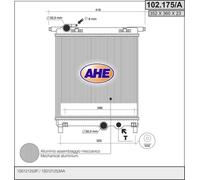 Radiatore VW UP 121,122,BL1,BL2 1.0 EcoFuel 50kw 12-