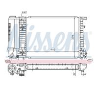 NISSENS 60703A Radiatore motore