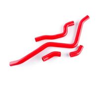 Radiatori Tubo Compatibile Con Yamaha Per Raptor 660 660R YFM660R 2001 2002 2003 2004 2005 Kit Tubi Flessibili Per Radiatore Auto Da 4 Pezzi(Red)