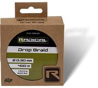Radical Ø 0,25 mm Drop Braid 400 m 11,3 kg, 25 lbs verde scuro 400 m