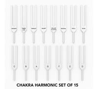 Radical Alto Qualità 15 Chakra E Harmonic Regolazione Forcelle Con Attivatore &