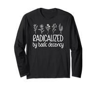Radicalized By Basic Decency Democracy No Kings in America Maglia a Manica