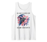 Radicalized By Basic Decency Flag PRO Democracy Anti Fascism Canotta