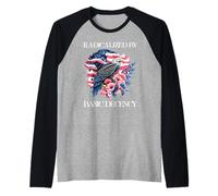 Radicalized By Basic Decency Flag PRO Democracy Anti Fascism Maglia con Maniche Raglan