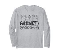Radicalized By Basic Decency No Kings in America Democracy Maglia a Manica