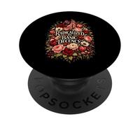 Radicalized by Basic Decency Shirt Women Floral PopSockets PopGrip Adesivo