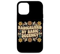 Radicalized By Basic Decency Vintage Floral Women Custodia per iPhone 12/12 Pro