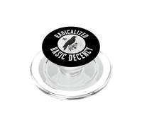 Radicalizzato da Basic Decency Crow Dark Humor Morale Compass PopSockets PopGrip per MagSafe