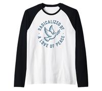 RADICALIZZATO da Un Amore per LA Pace Maglia con Maniche Raglan