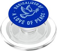 RADICALIZZATO da un AMORE PER LA PACE PopSockets PopGrip per MagSafe