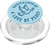 RADICALIZZATO da un AMORE PER LA PACE PopSockets PopGrip per MagSafe