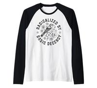 Radicalizzato dalle Donne della Pace degli Uccelli della decenza di Base Maglia con Maniche Raglan