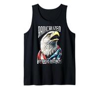 Radicalizzato per decenza, American Bald Eagle, Bandiera degli Stati Uniti Canotta